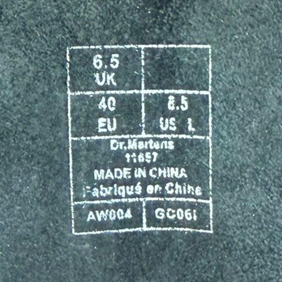 Dr. Martens Black Leather Jolie Biker Boots - SZ 8.5 - Picture 4 of 10